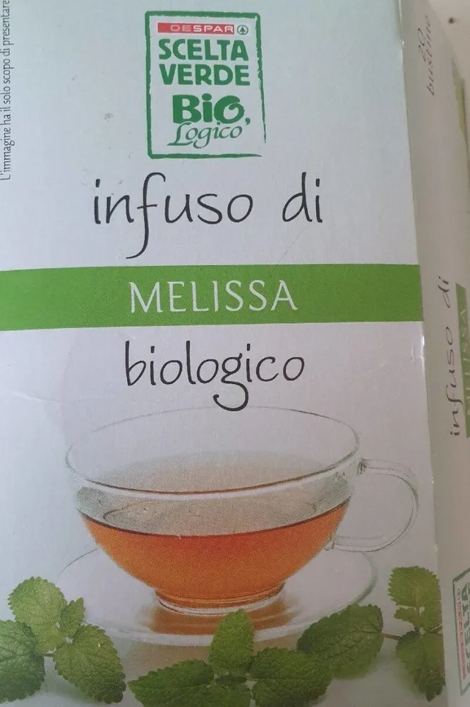 Infuso di melissa biologico