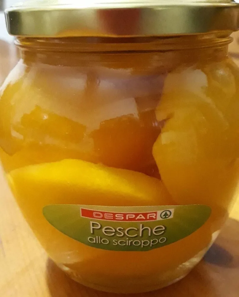 Pesche allo sciroppo