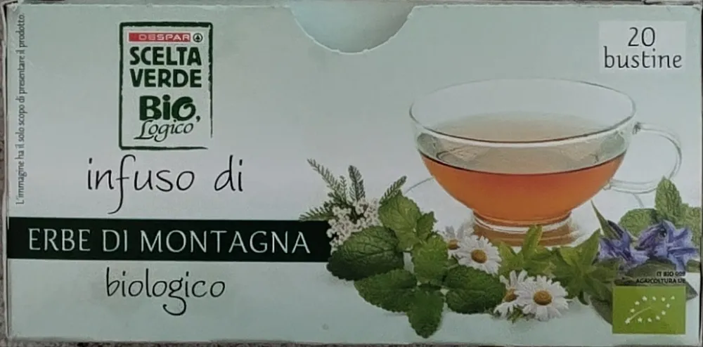 Infuso di erbe di montagna