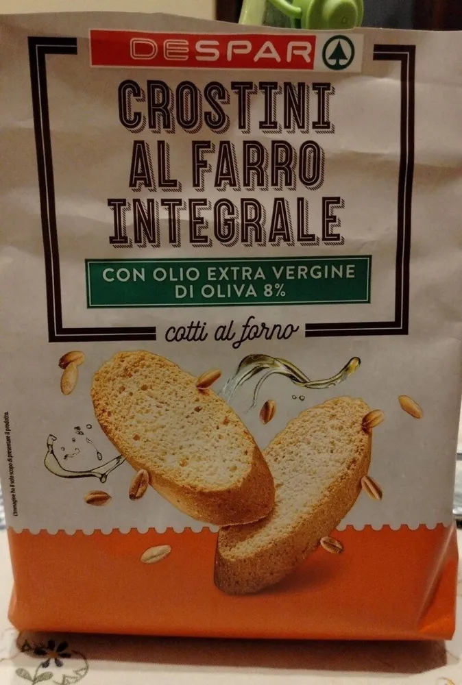 Crostino al farro integrale