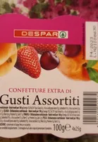 Confetture extra di gusti assortiti
