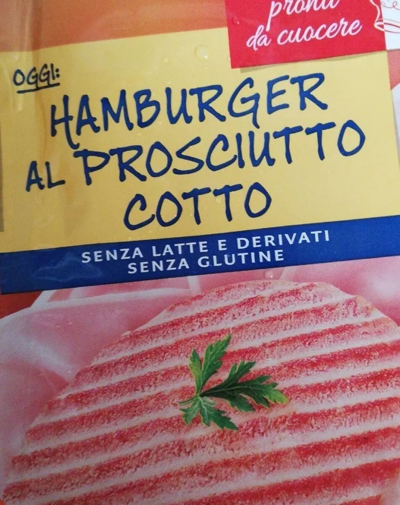 Hamburger prosciutto cotto