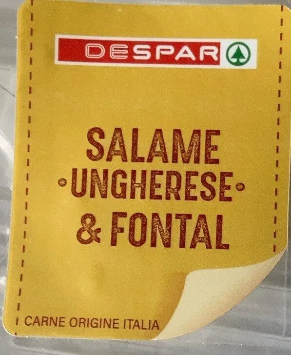 Salame unghere e fontal