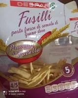 Fusilli pasta fresca di semola di grano duro