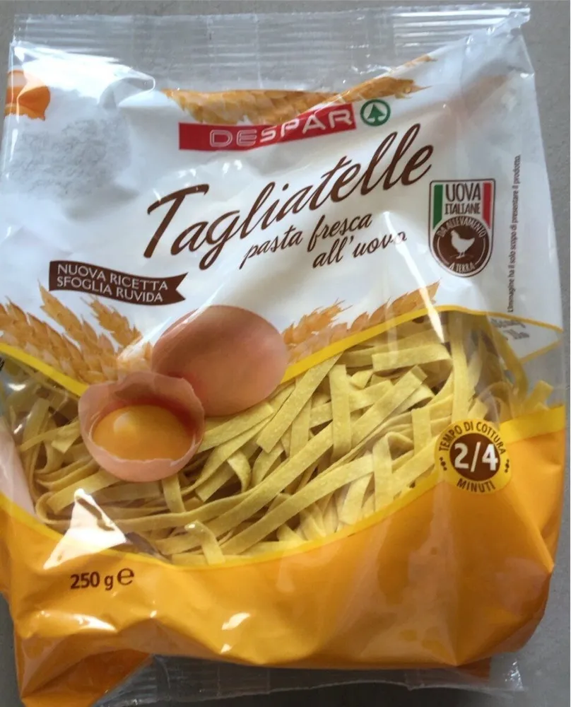Tagliatelle pasta fresca all’uovo