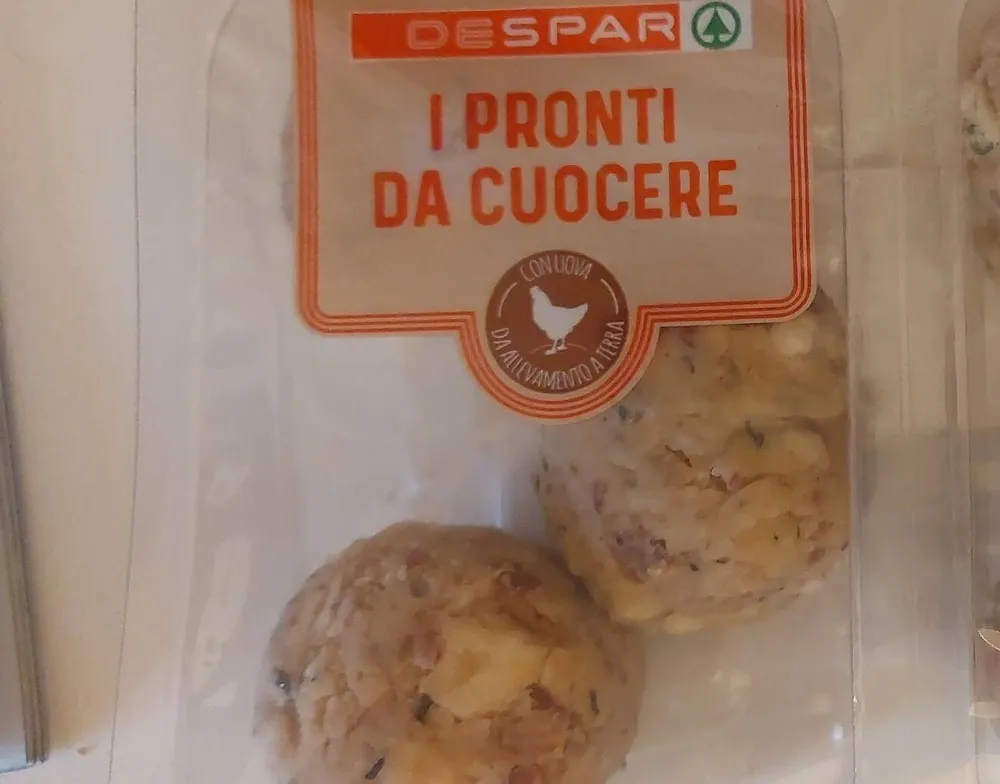 Canederli con speck