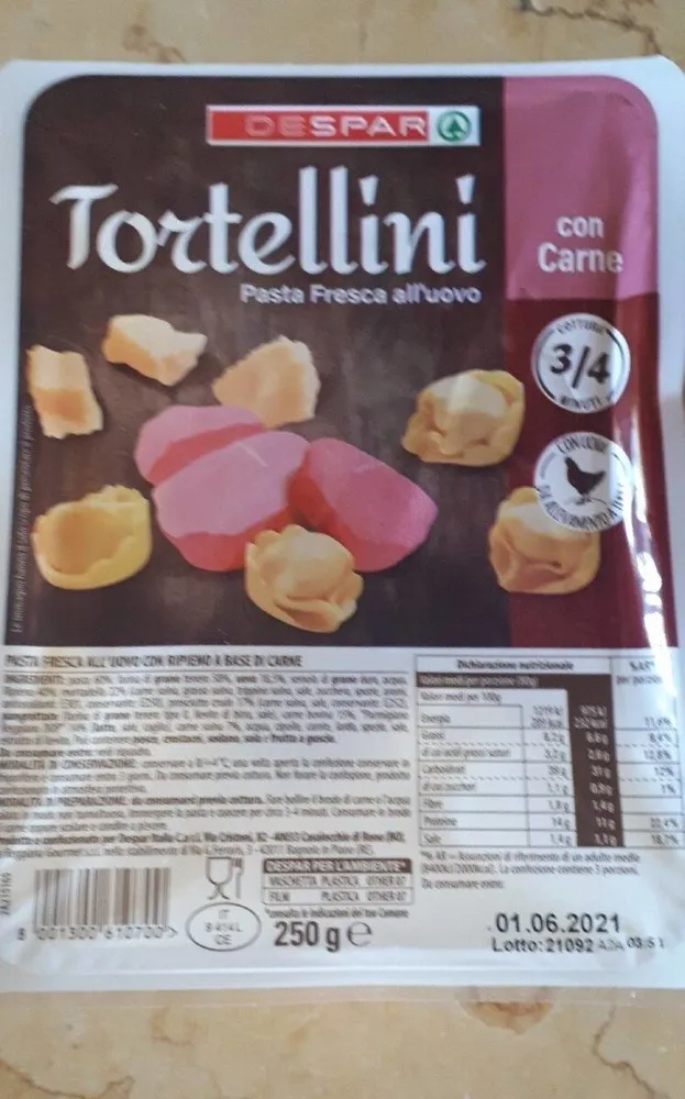 Tortellini con carne