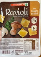 Ravioli con funghi porcini