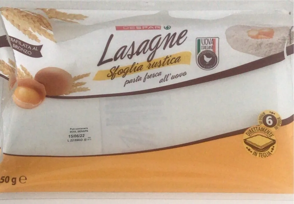 Lasagne sfoglia rustica