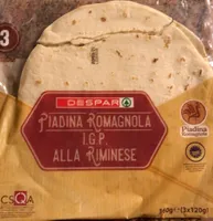 Piadina romagnola IGP alla riminese