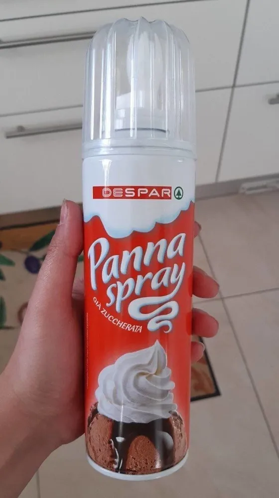 panna spray già zuccherata