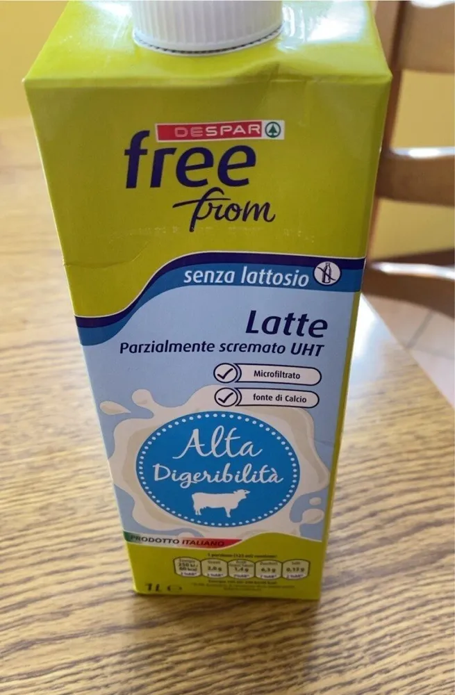 LATTE PARZIALMENTE SCREMATO ALTA DIGERIBILITÀ