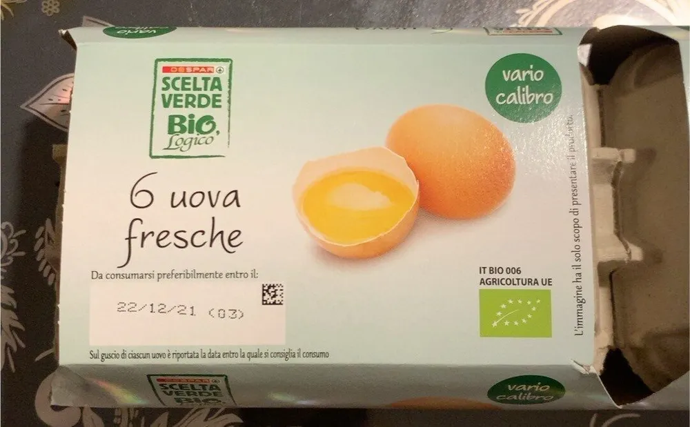 Uova fresche bio