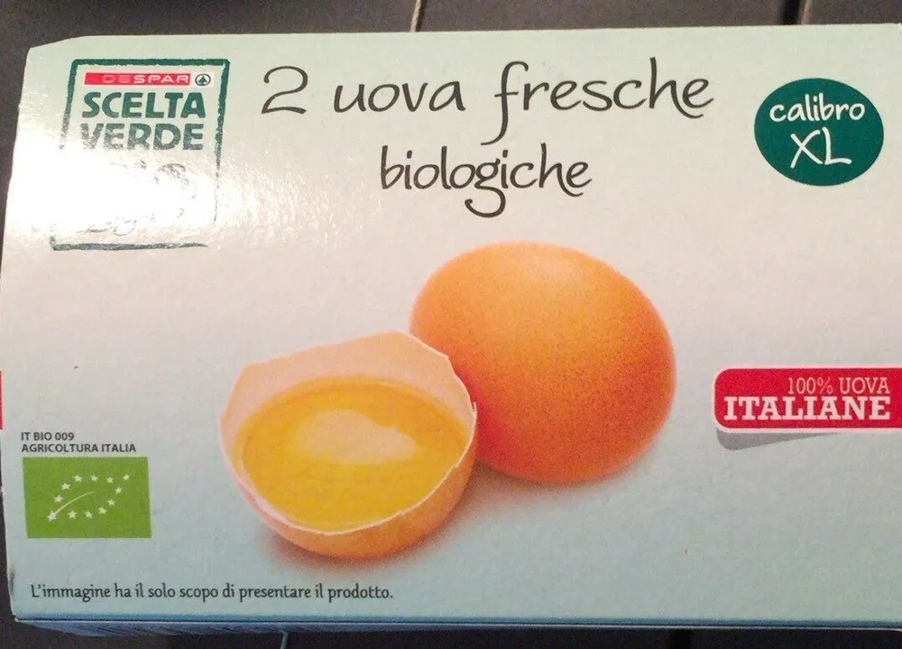 Uova fresche scelta verde
