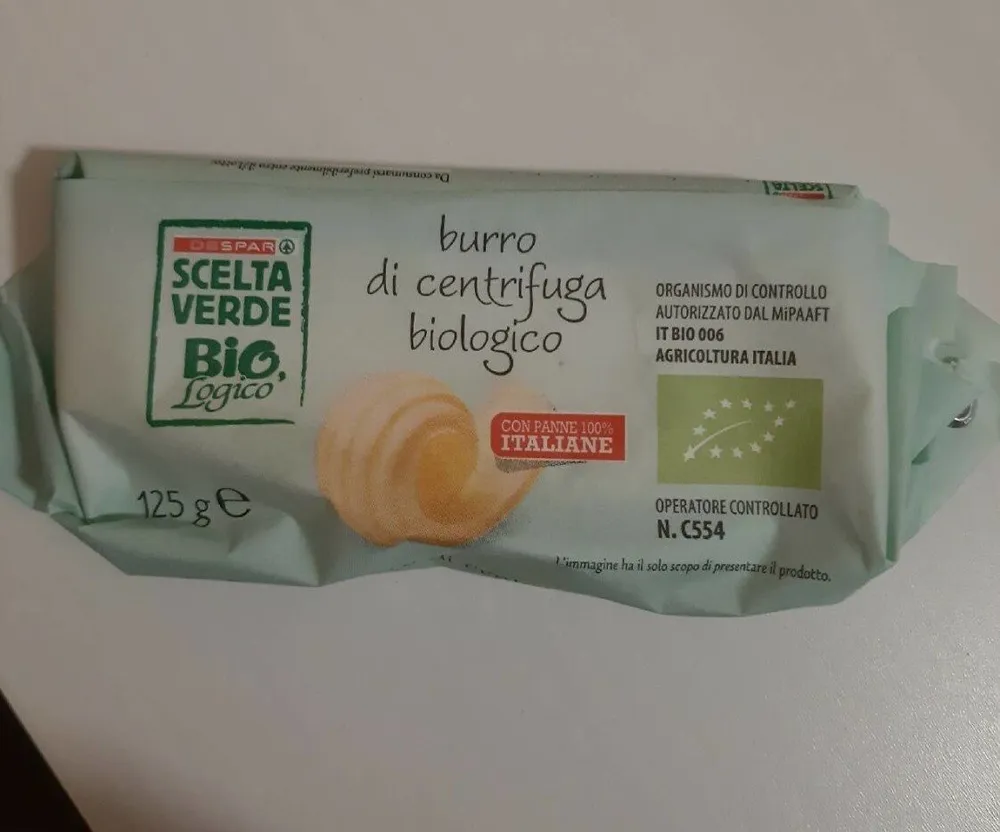 Burro di centrifuga Biologico Despar