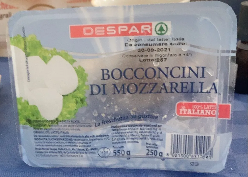 Bocconcini di mozzarella