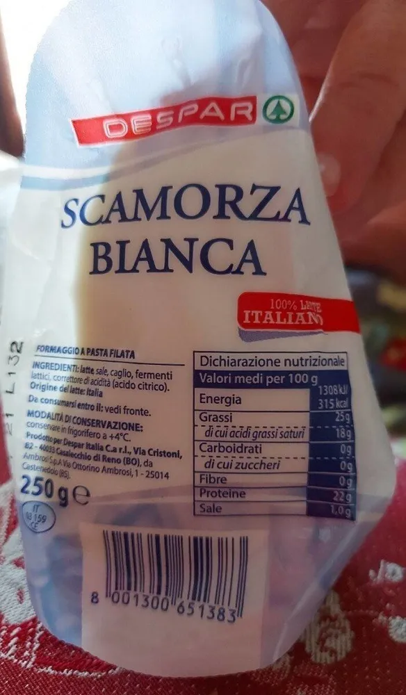 Scamorza bianca
