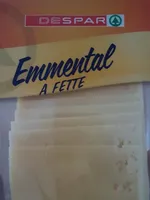Formaggio emmental bavarese fette