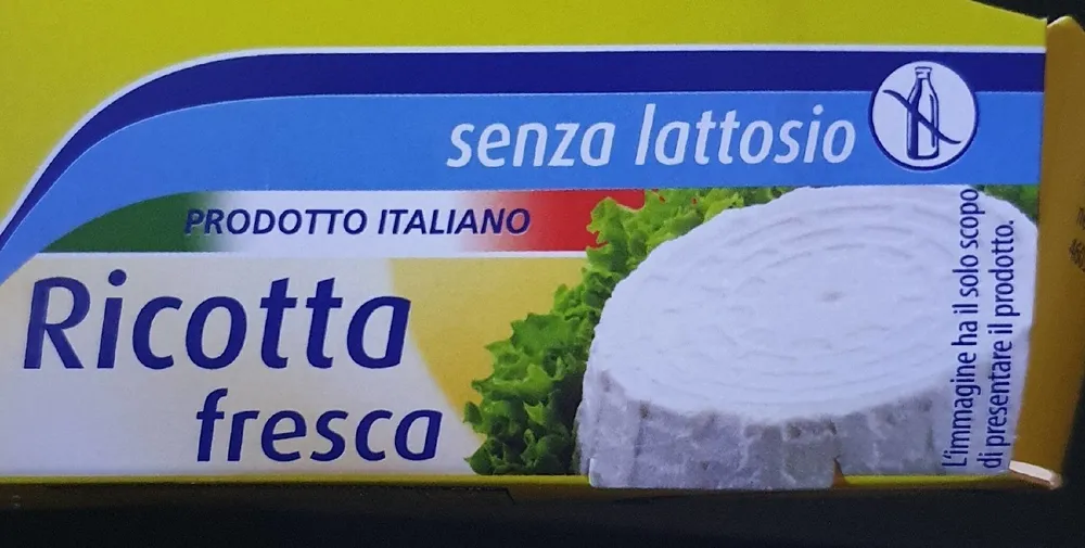 Ricotta fresca free from