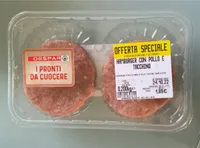 Hamburger con pollo e tacchino