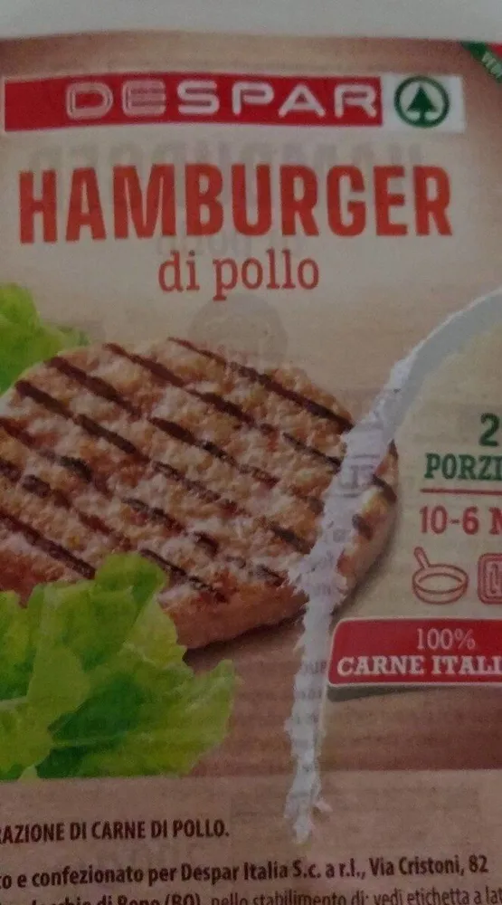 Hamburger di pollo
