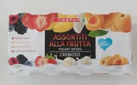 Assortiti alla frutta - yogurt intero cremoso