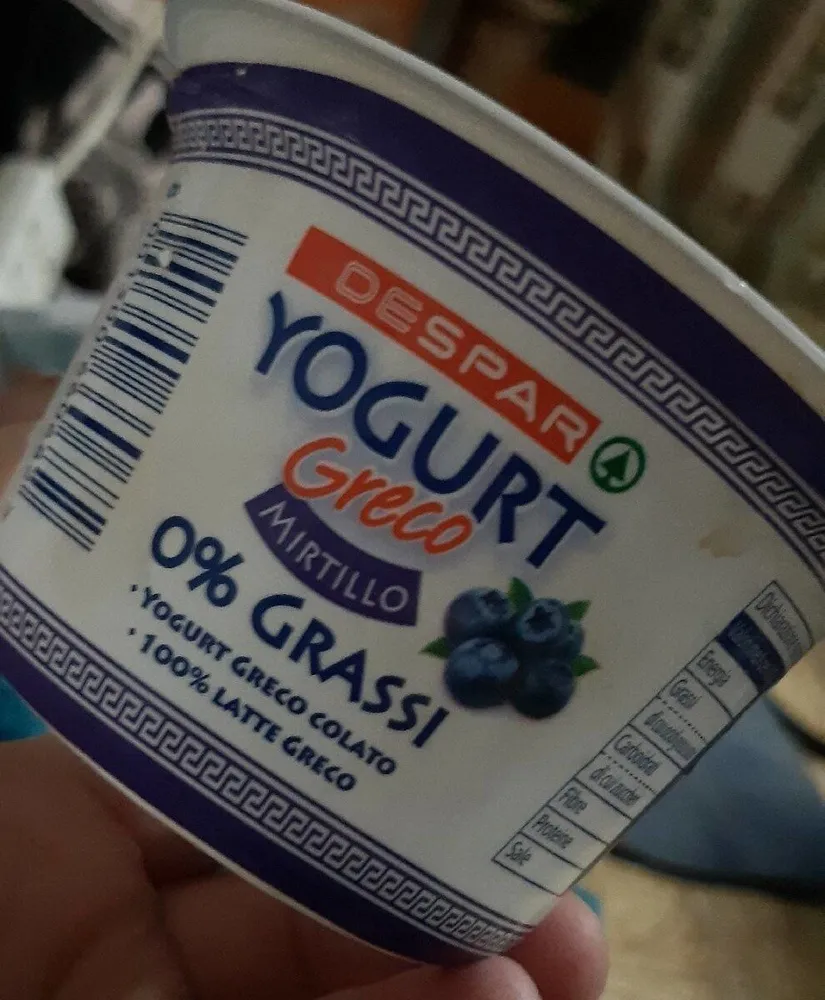 Yogurt Greco mirtillo