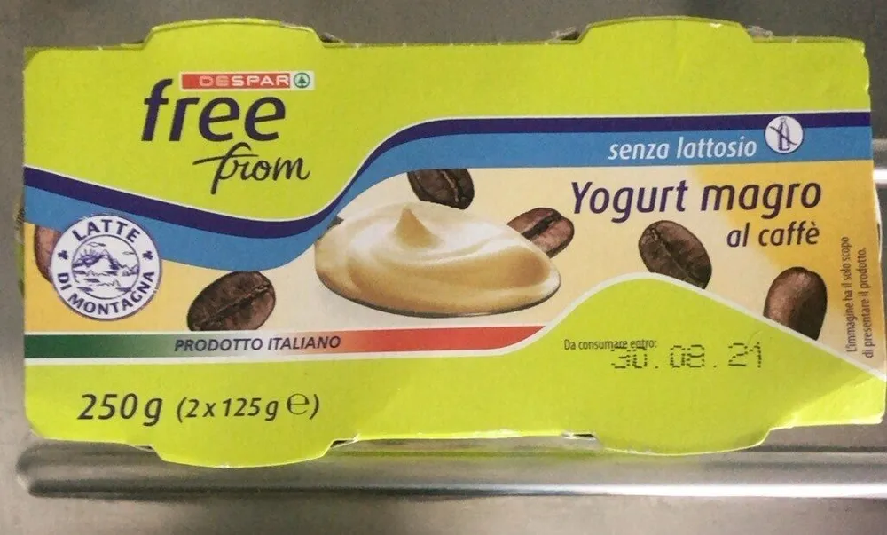 Yogurt magro al caffe