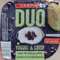 Duo Yogurt & Crisp - Pera e palline di cioccolato