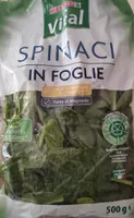 Spinaci in foglie