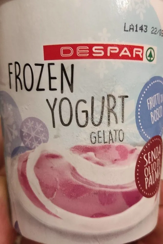 Frozen yogurt