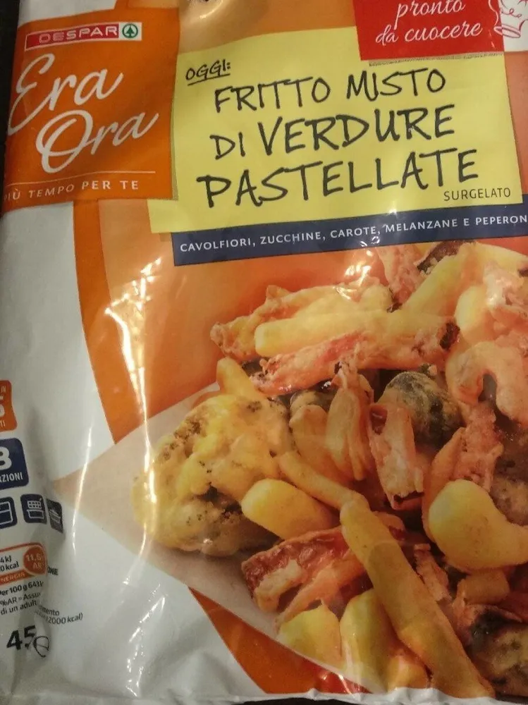 Fritto misto di verdure pastellate
