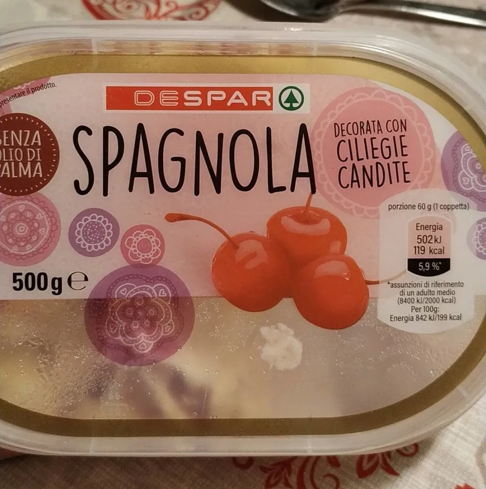 Gelato Despar spagnola