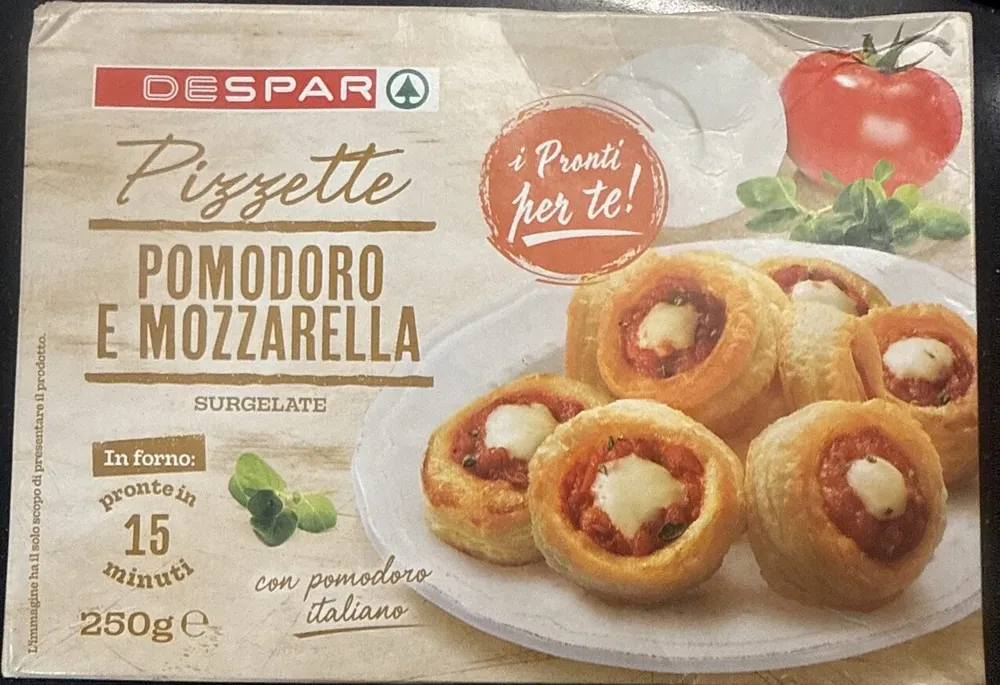 Pizzette Pomodoro e Mozzarella