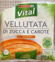 Vellutata zucca e carote