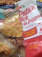 patate stick da friggere