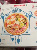 3 pizze cotte su pietra