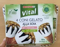 coni gelato alla soia
