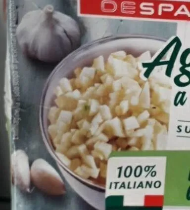 aglio a cubetti