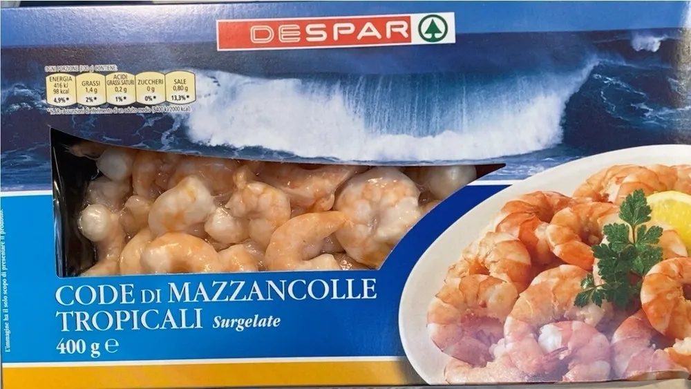 Code di mazzancolle tropicali