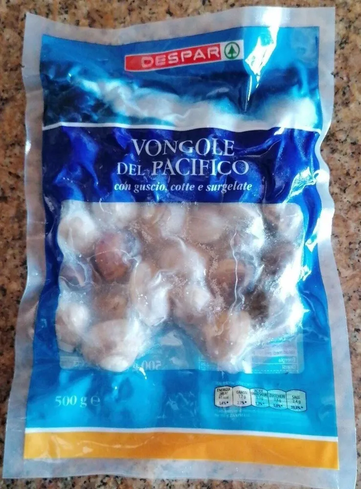 Vongole del pacifico