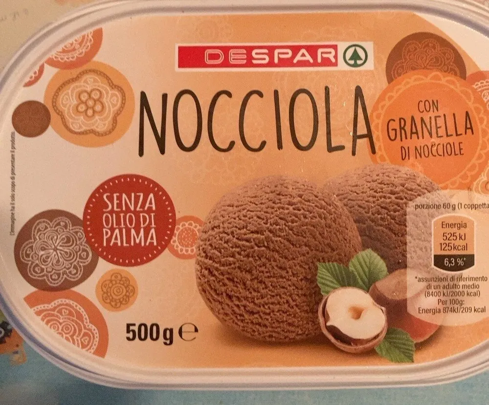 Gelato nocciola