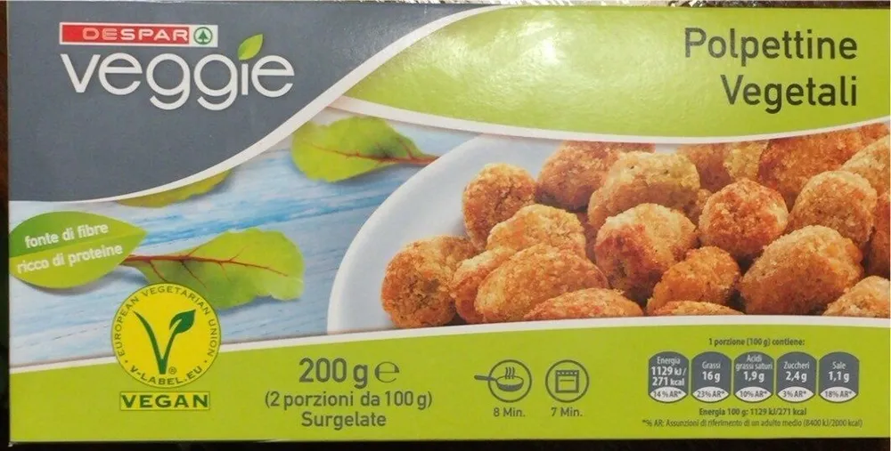 Polpettine vegetali