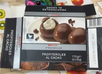 Profitteroles al cacao
