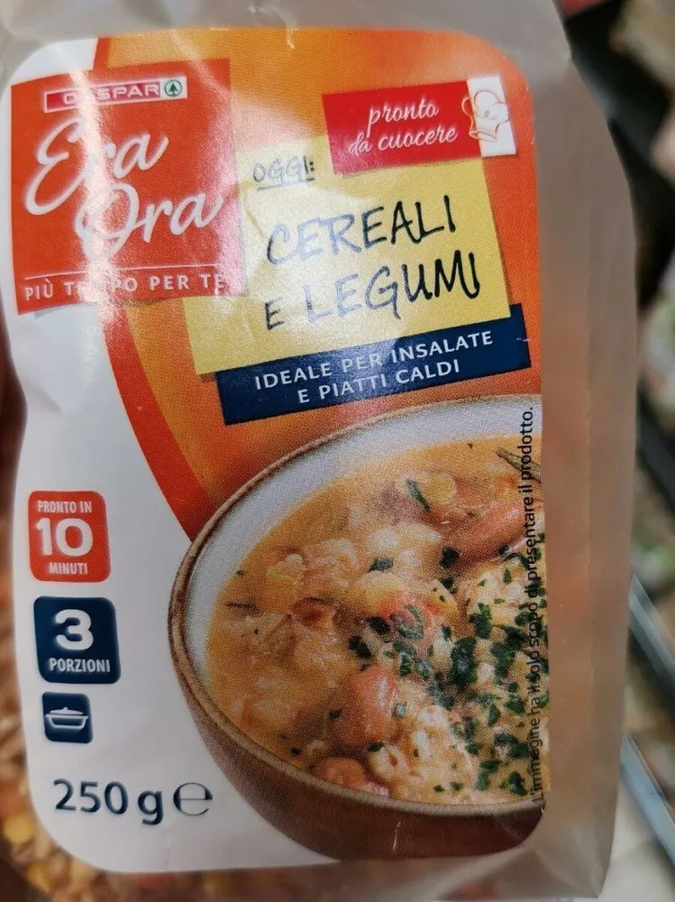Cereali e legumi