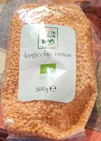 Scelta verde bio lenticchie rosse