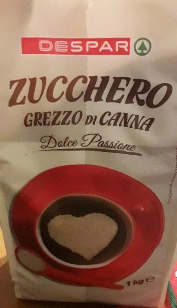 Zucchero grezzo di canna