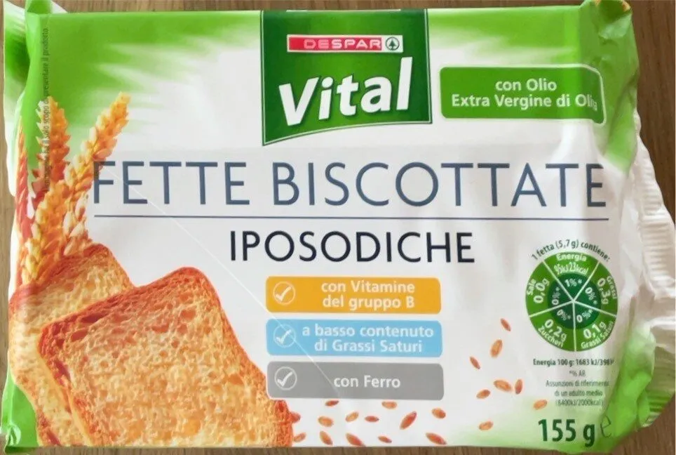 Fette biscottate iposodiche