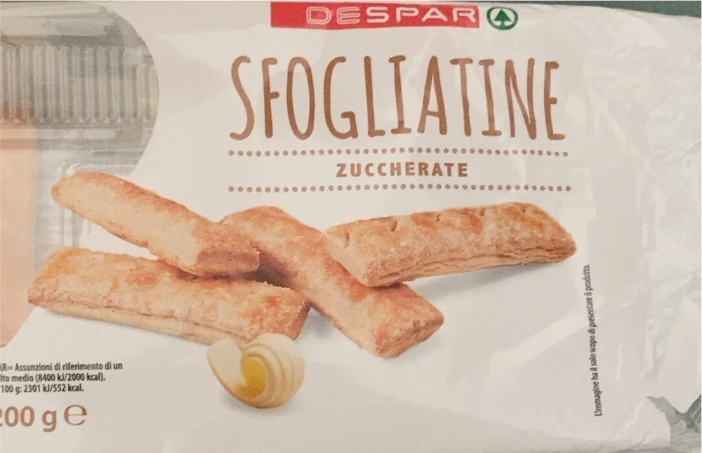 Sfogliatine zuccherate