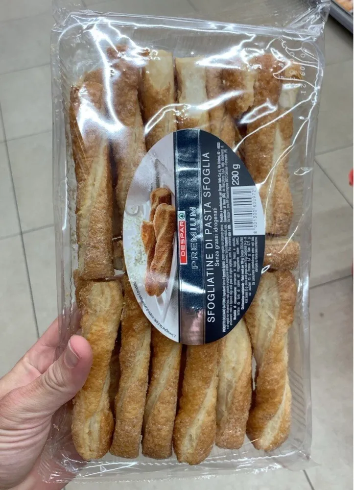 Sfogliatine di pasta sfoglia